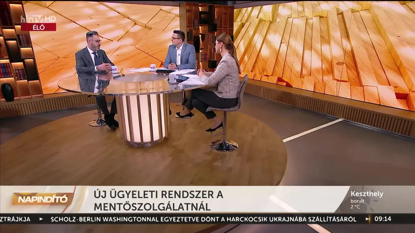 Napindító - Új ügyeleti rendszer a mentőszolgálatnál (2023-01-25)