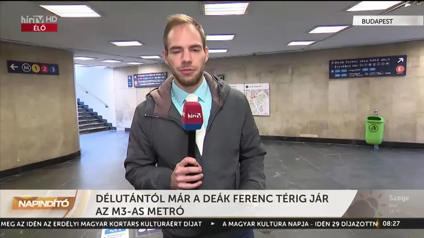 Napindító - Délutántól már a Deák Ferenc térig jár a 3-as metró
