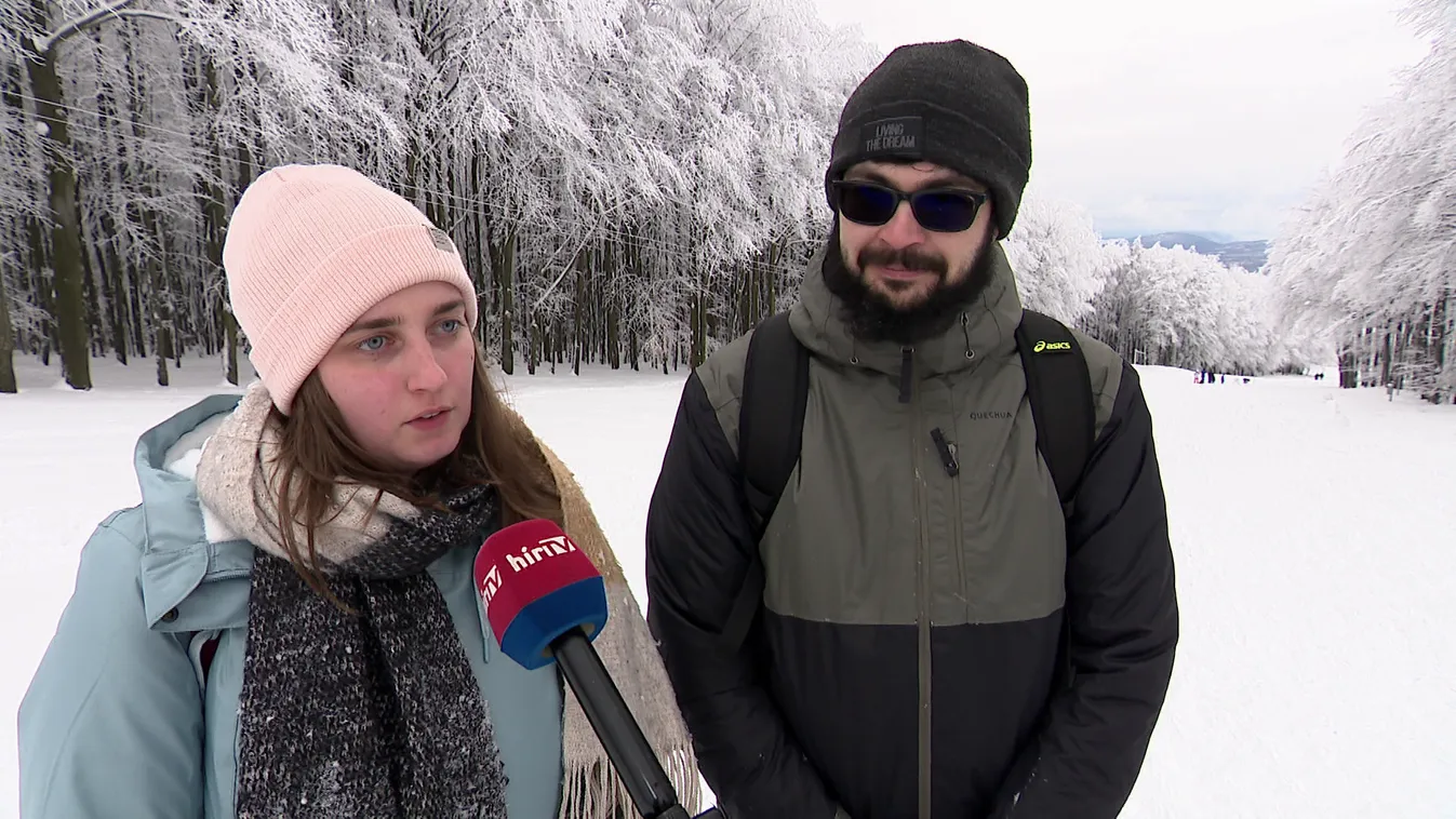 A nagy hó miatt lezárták a Kékestetőre vezető utakat
