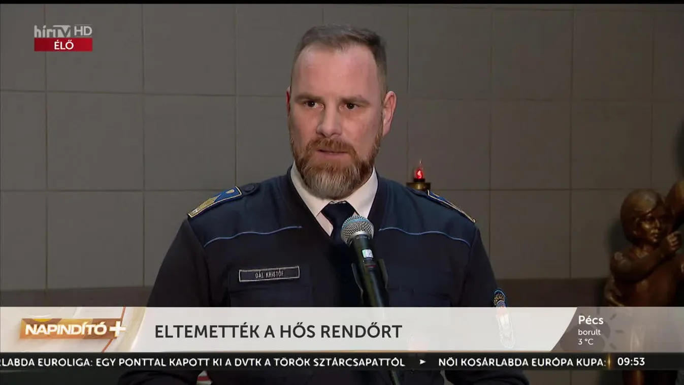 Napindító - Eltemették a hős rendőrt (2023-01-27)