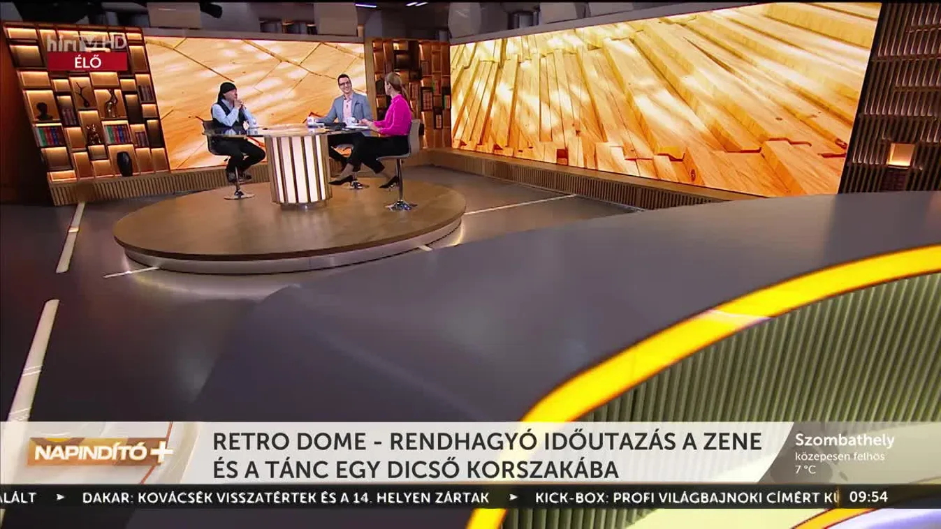 Napindító - Retro Dome - Rendhagyó időutazás a zene és a tánc egy dicső korszakába (2023-01-11)