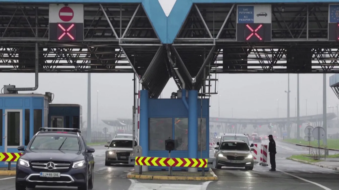A horvát-magyar határátkelőkön a schengeni szabályok érvényesek éjféltől