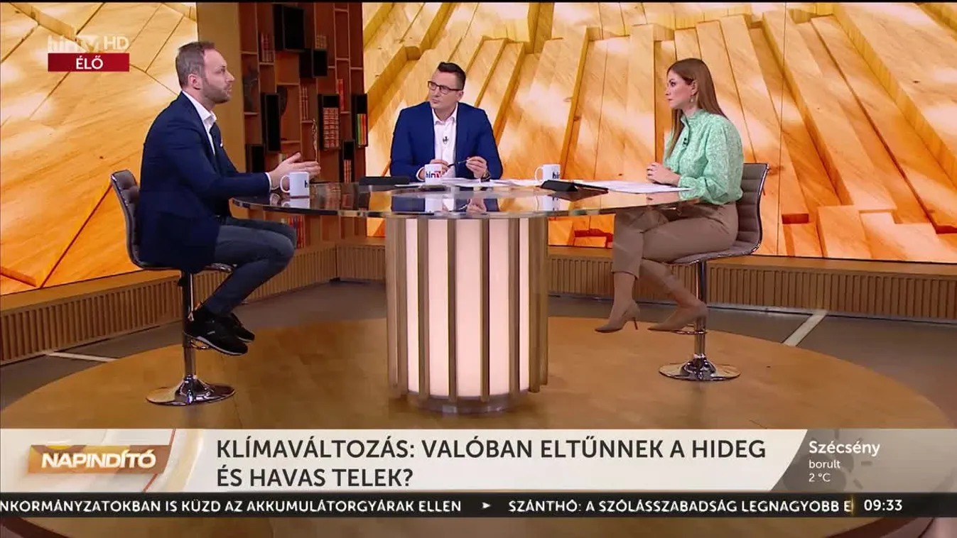 Napindító - Klímaváltozás: valóban eltűnnek a hideg és havas telek? (2023-01-26)