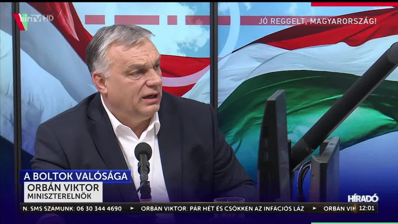 Orbán Viktor: az infláció egy közellenség, amit le kell törni