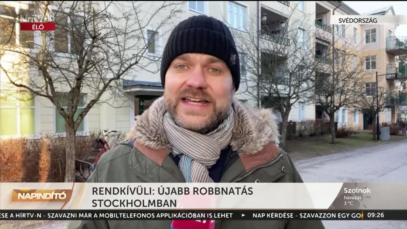 Napindító - Rendkívüli: Újabb robbantás Stockholmban (2023-01-27)