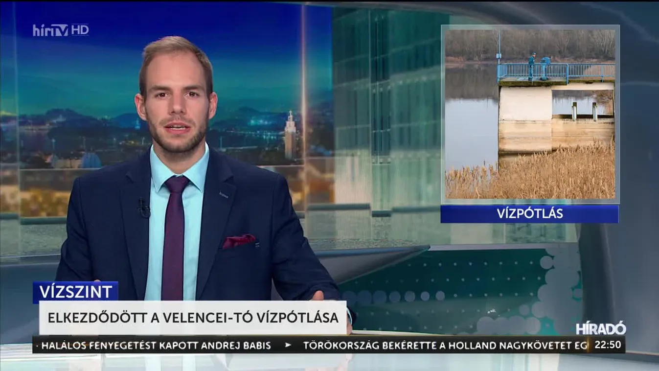 Elkezdődött a Velencei-tó vízpótlása