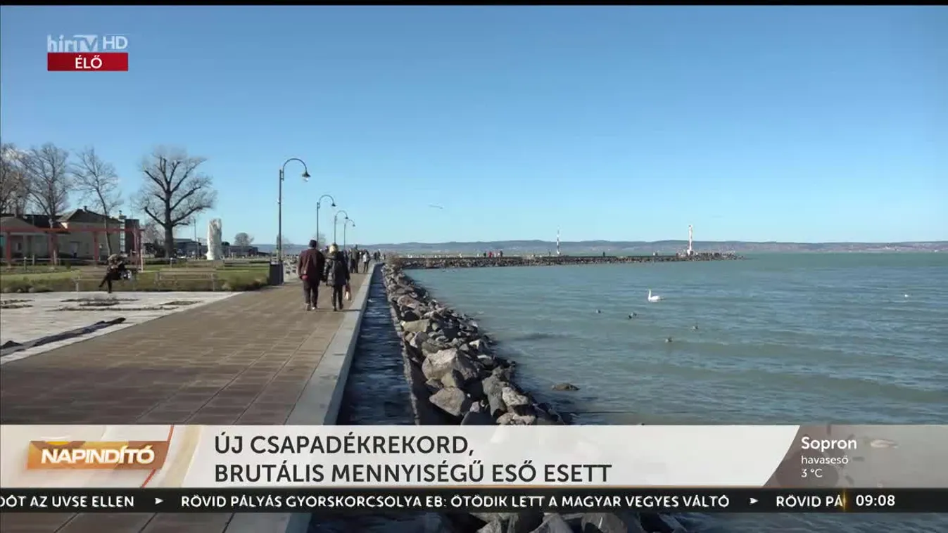 Napindító - Új csapadékrekord, brutális mennyiségű eső esett (2023-01-16)