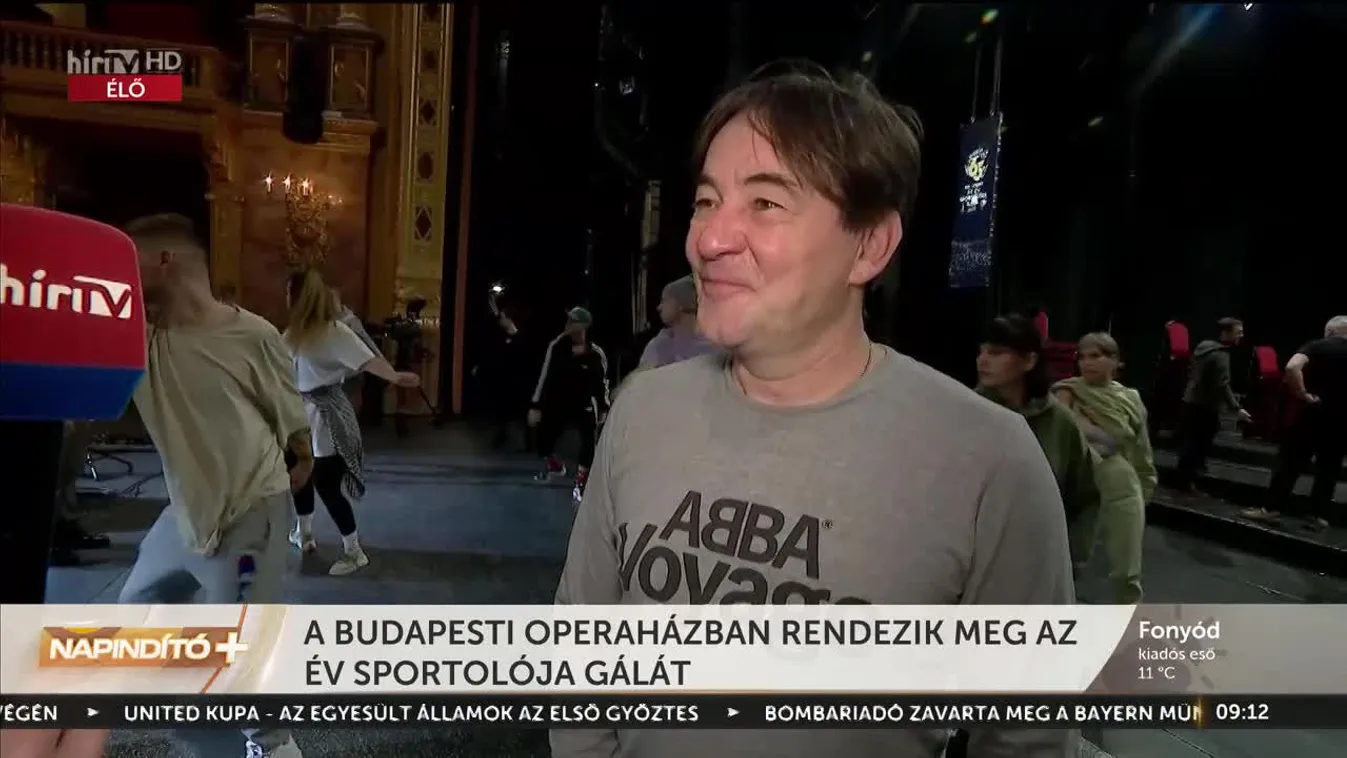 A budapesti Operaházban rendezik meg az Év Sportolója Gálát