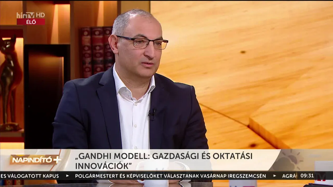 Napindító - Gandhi modell: Gazdasági és oktatási innovációk (2023-01-10)