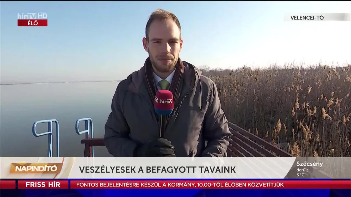 Napindító - Veszélyesek a befagyott tavaink (2023-02-09)