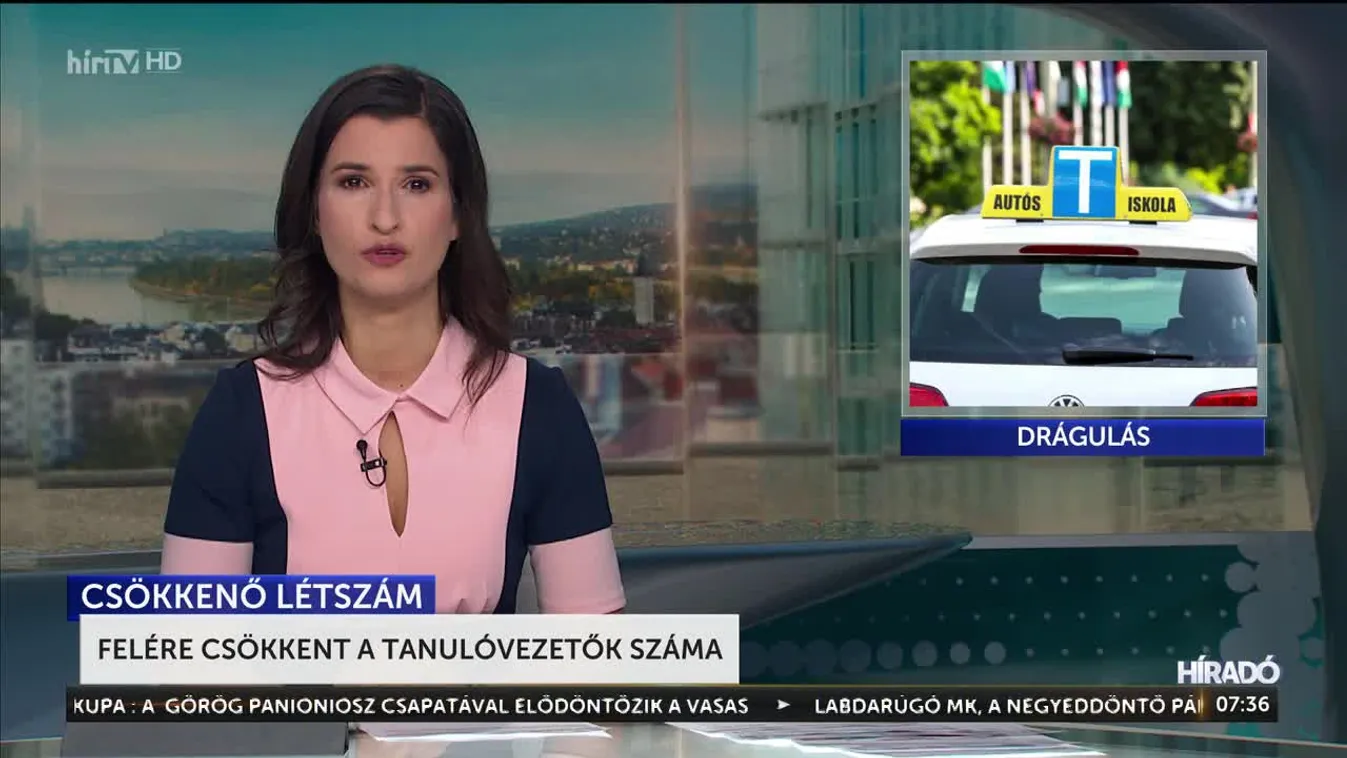 Felére csökkent a tanulóvezetők száma