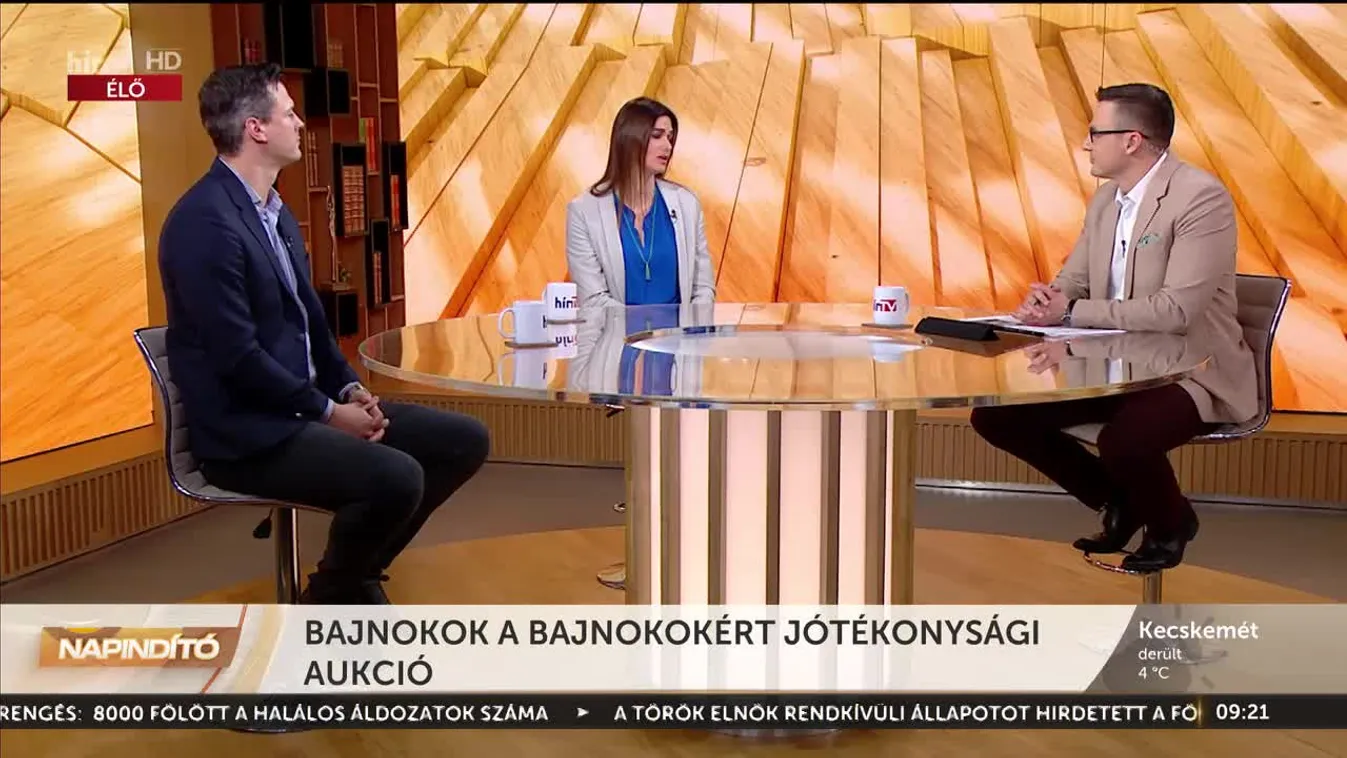 Napindító - Bajnokok a bajnokokért jótékonysági aukció (2023-02-08)