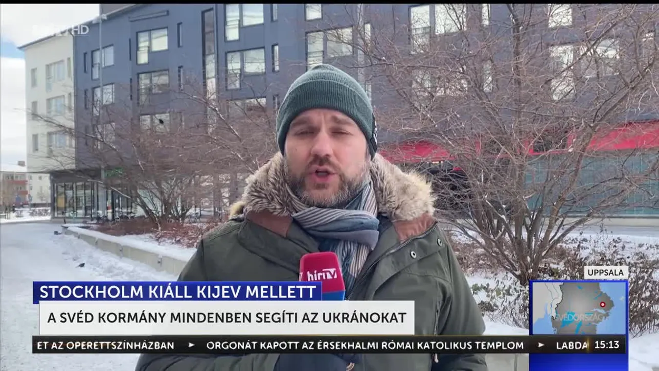 A svéd kormány mindenben segíti az ukránokat