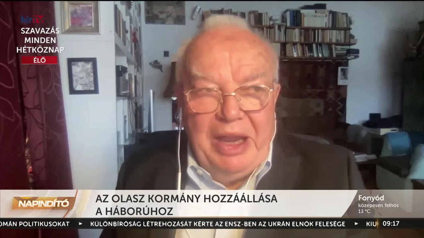 Napindító – Az olasz kormány hozzáállása a háborúhoz (2023-02-23)