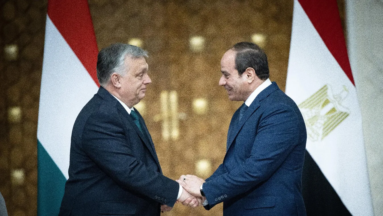 Orbán Viktor: A veszélyek korában felértékelődik Magyarország és Egyiptom kapcsolata