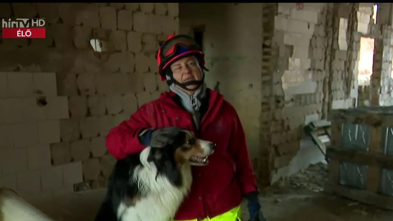 Napindító - Hat kutyával éjjel-nappal túlélők után kutatott a Katolikus Karitász csapata