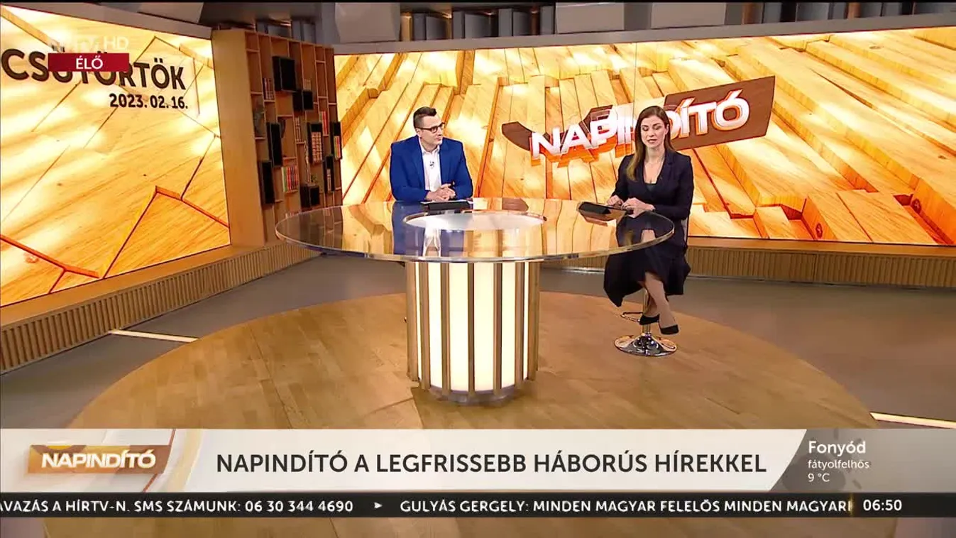 A legfrissebb információk Napindító című műsorunkban