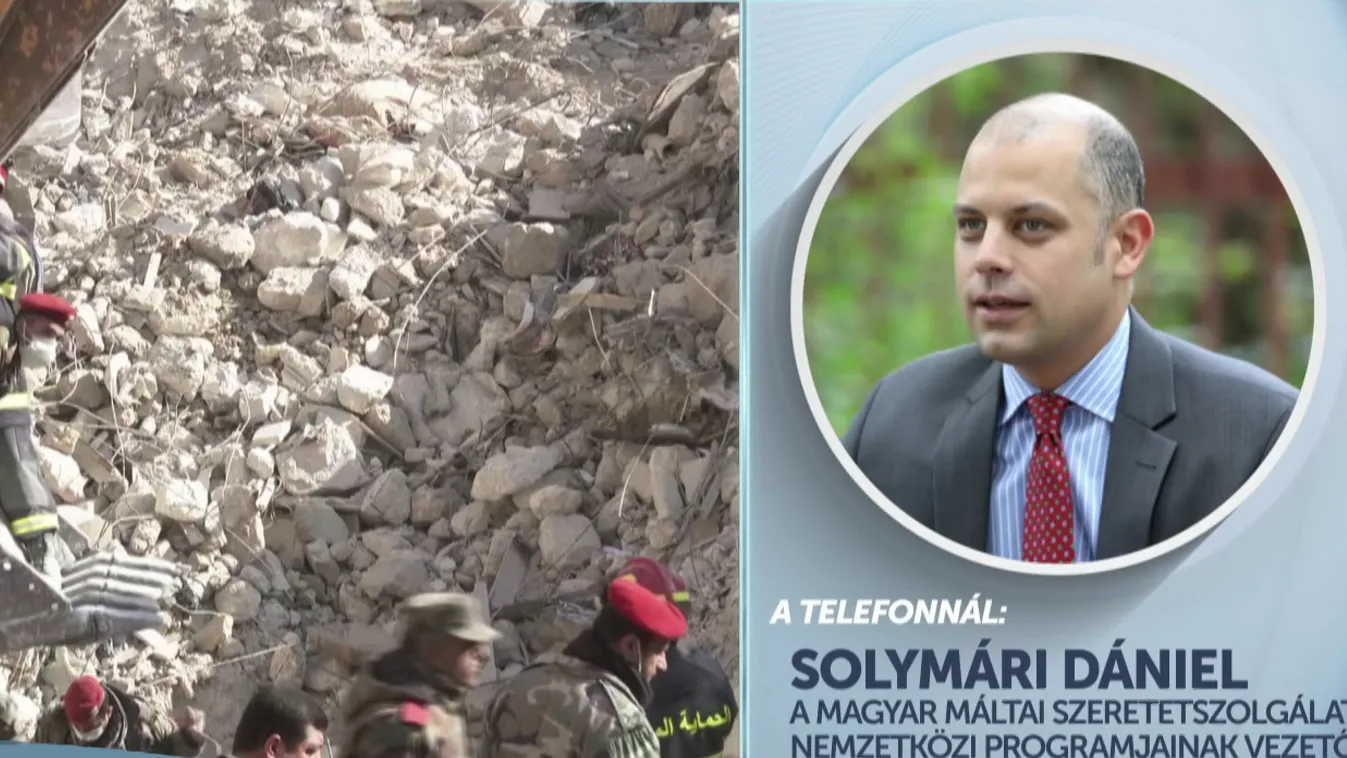 Solymári Dániel: Drámainak két rész van a szíriai katasztrófának: van, akin már nem tudunk segíteni, másoknak traumás ellátást biztosítunk