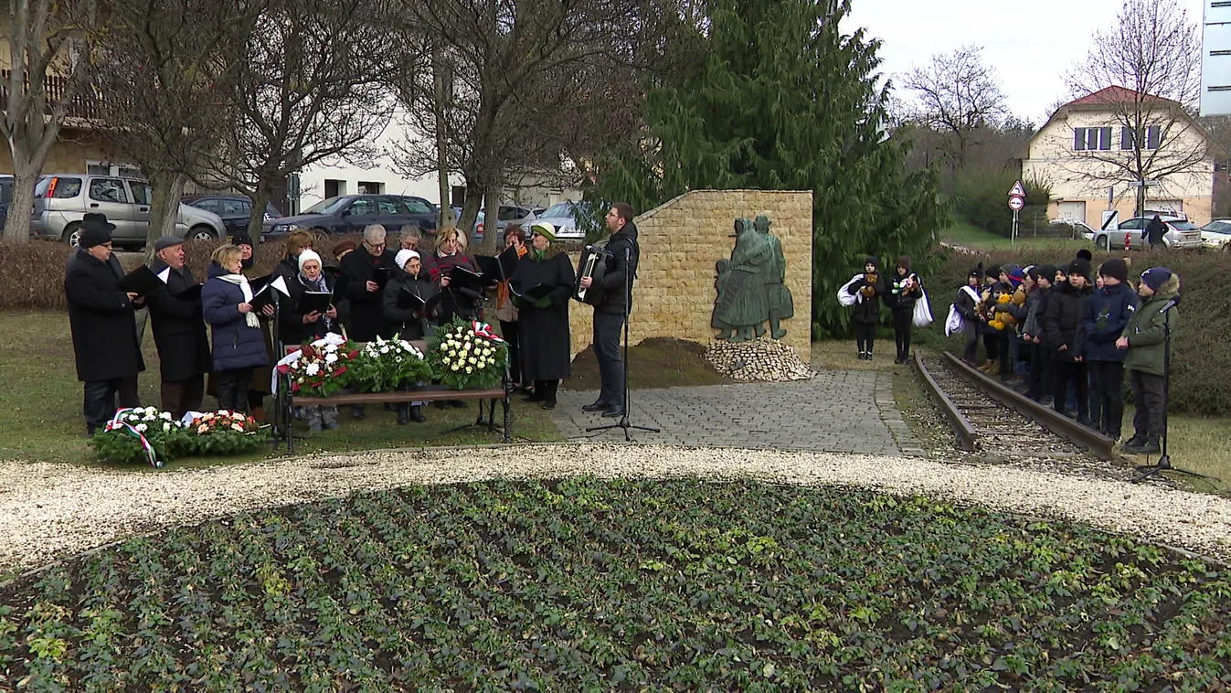 A svábok kitelepítésének napjára emlékeztek Törökbálinton