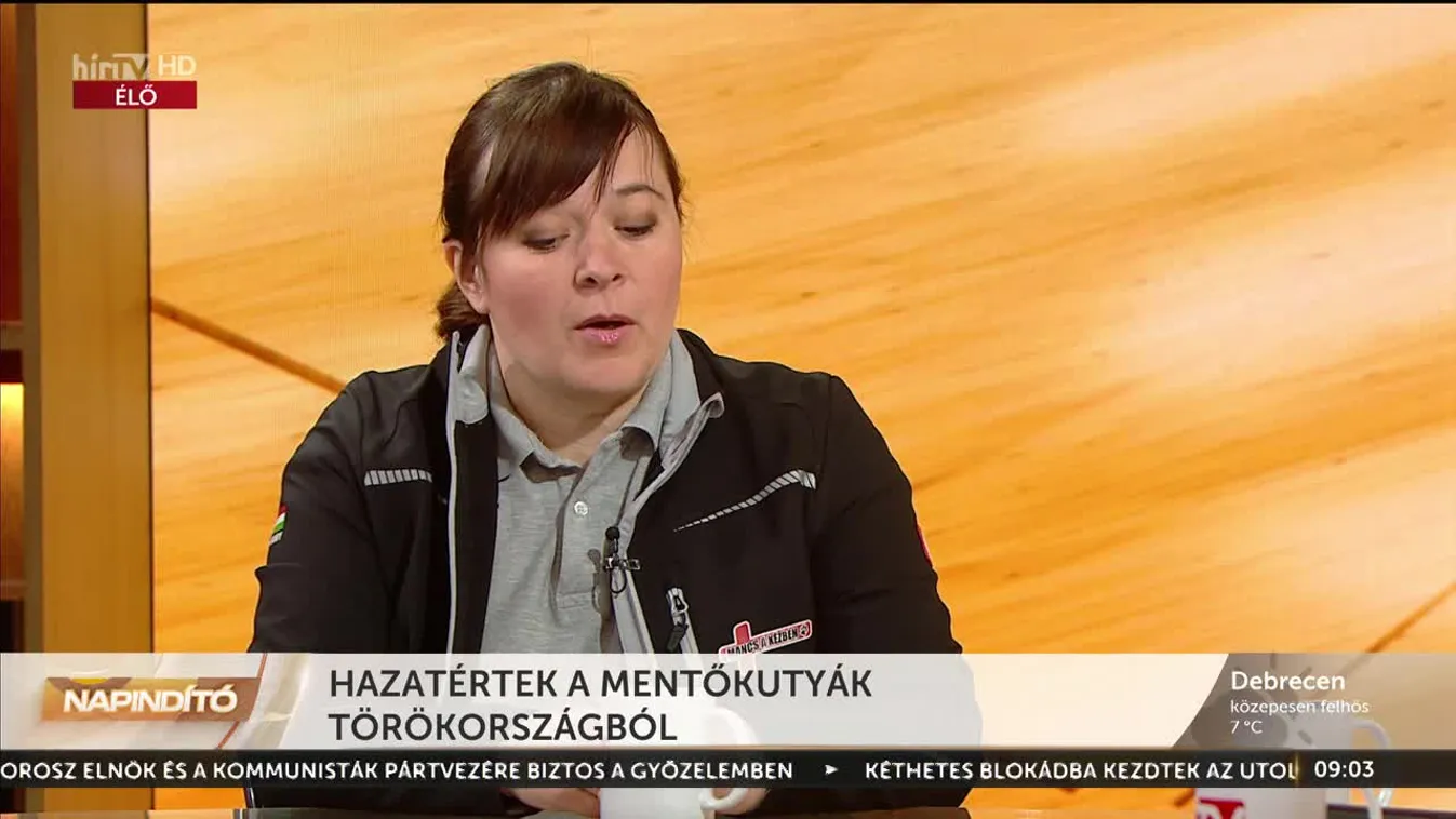 Napindító – Hazaértek a mentőkutyák Törökországból (2023-02-14)