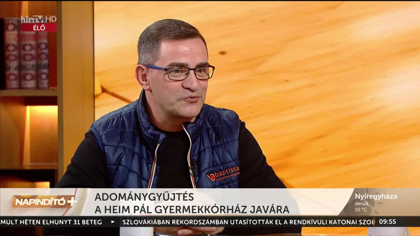 Napindító - Adománygyűjtés a Heim Pál Gyermekkórház javára (2023-02-15)