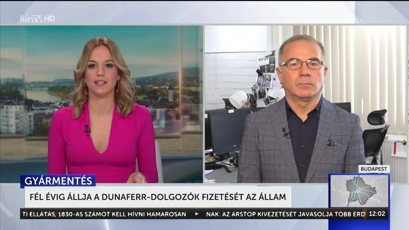 Fél évig állja a Dunaferr-dolgozók fizetését az állam