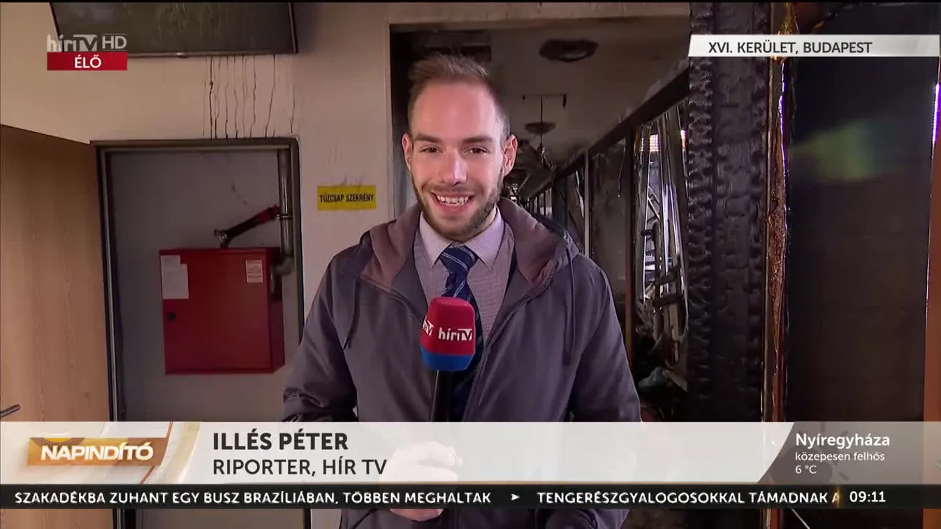 Napindító - Hatalmas lángokkal égett a Szentmihályi Konrád Ferenc uszoda (2023-02-01)