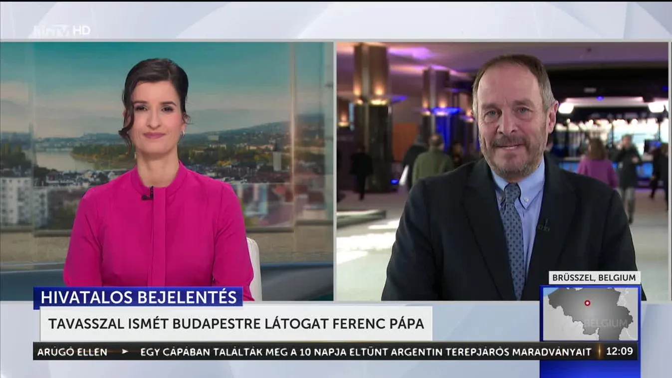 Tavasszal ismét Budapestre látogat Ferenc pápa