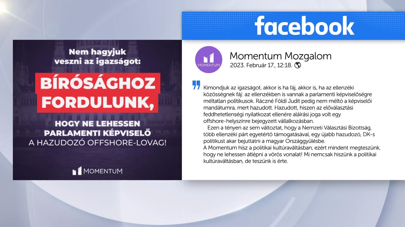 Nekiesett a Momentum a DK-nak