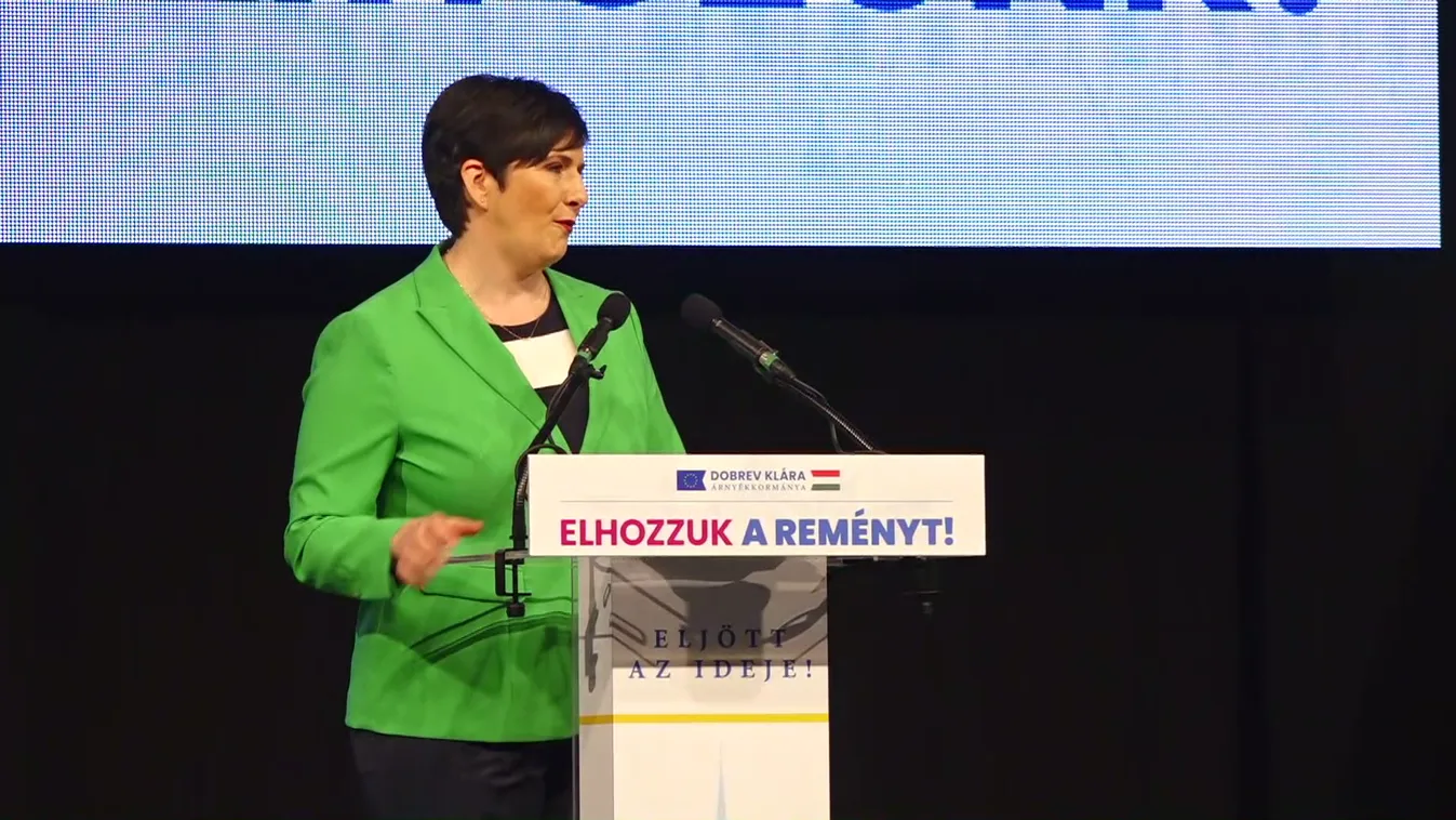 Több mint három hónap után újra a nyilvánosság elé lépett Dobrev Klára