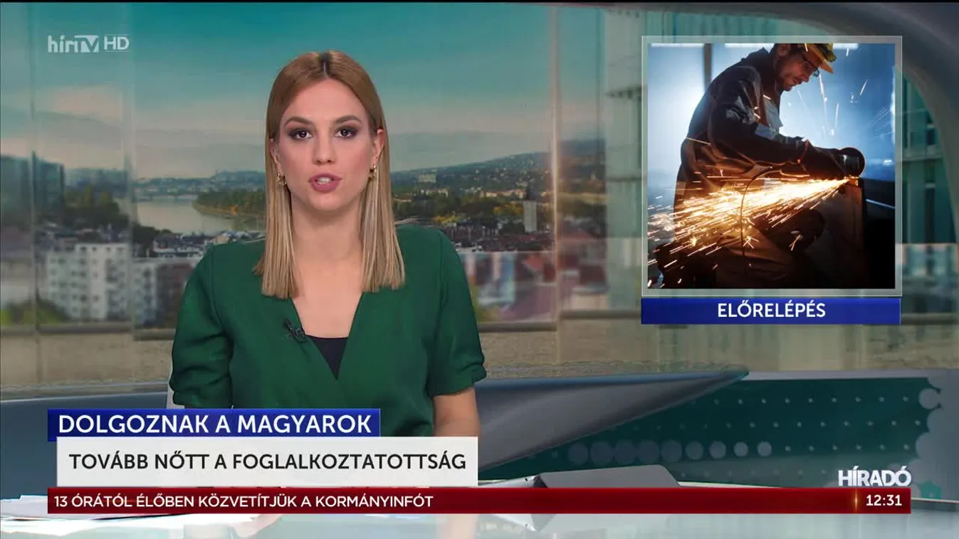 Tovább nőtt a foglalkoztatottság