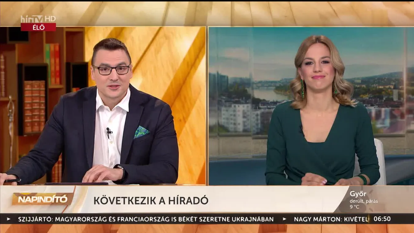 A legfrissebb információk Napindító című műsorunkban