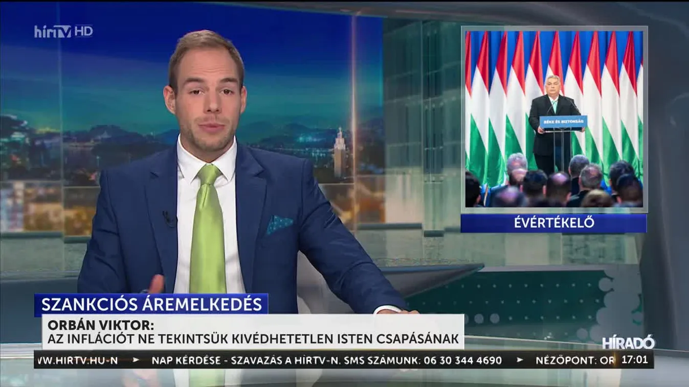 Orbán Viktor: Az inflációt ne tekintsük kivédhetetlen Isten csapásának