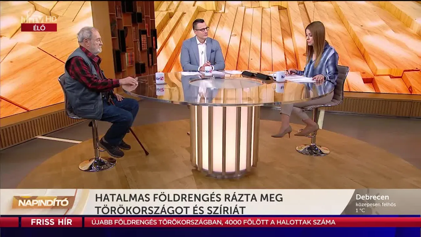 Napindító - Hatalmas földrengés rázta meg Törökországot és Szíriát (2023-02-07)