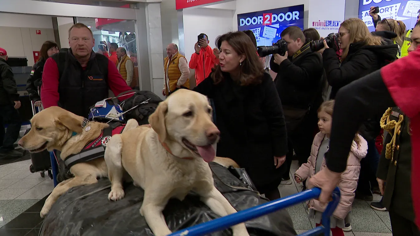 Helytálltak a magyar keresőkutyák a törökországi természeti csapás helyszínein