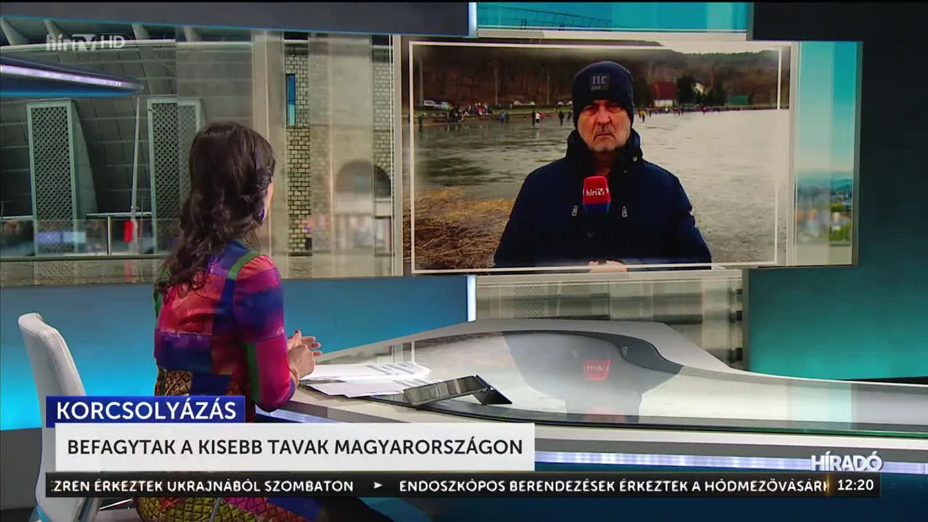 Befagytak a kisebb tavak Magyarországon