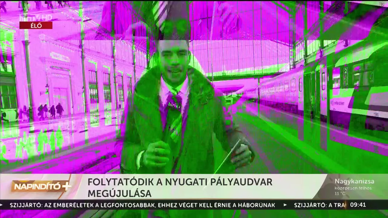 Napindító – Folytatódik a Nyugati pályaudvar megújulása (2023-02-14)