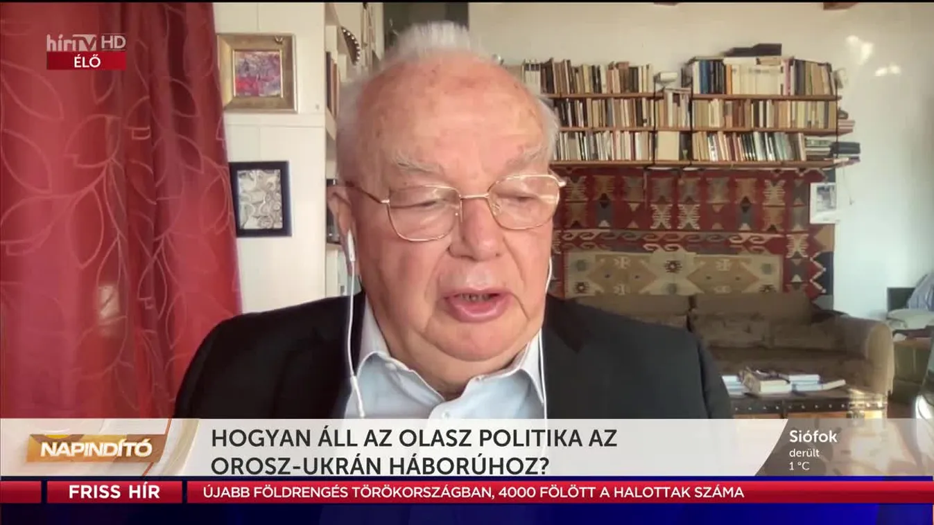 Napindító - Hogyan áll az olasz politika az orosz-ukrán háborúhoz? (2023-02-07)