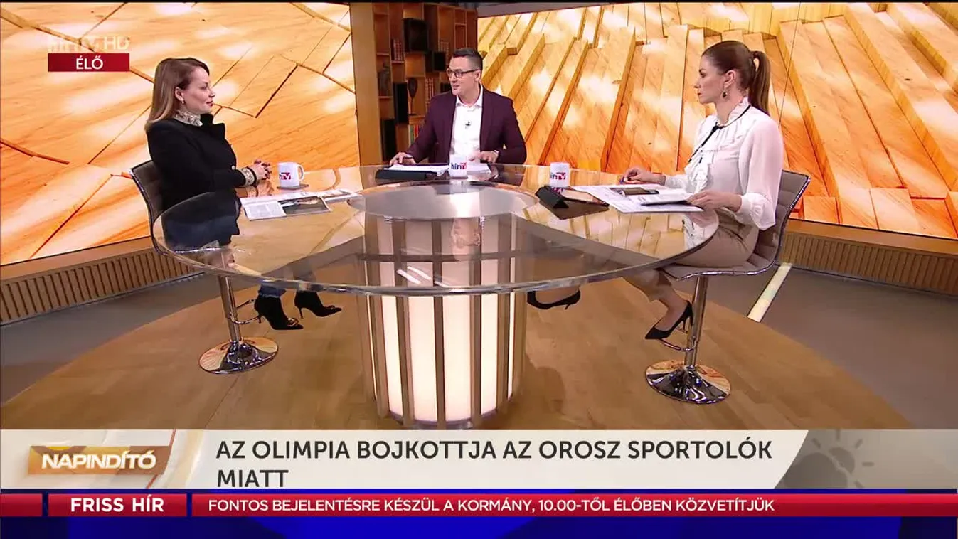 Napindító - Az Olimpiát bojkottálni akarják az orosz sportolók miatt (2023-02-09)