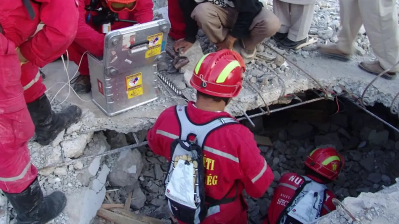 5-7 napig van esély a túlélésre a romok alatt