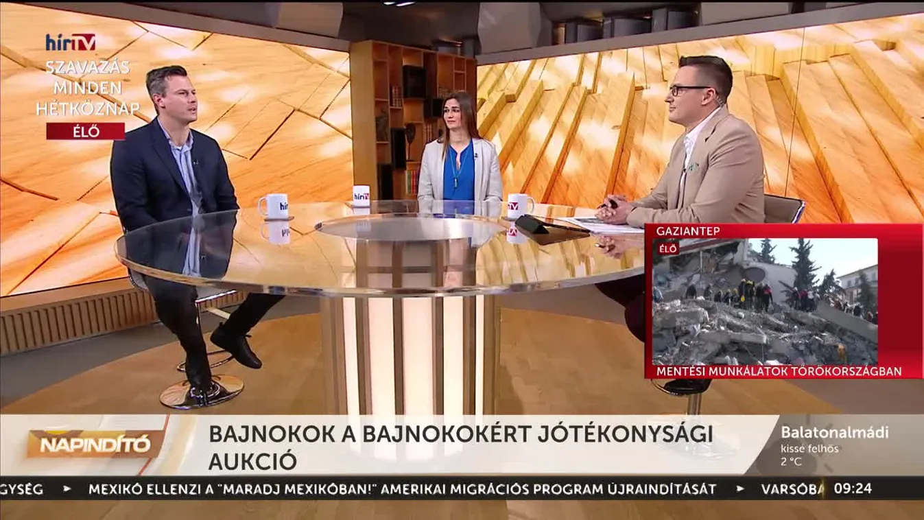 Napindító - Bajnokok a bajnokokért jótékonysági aukció