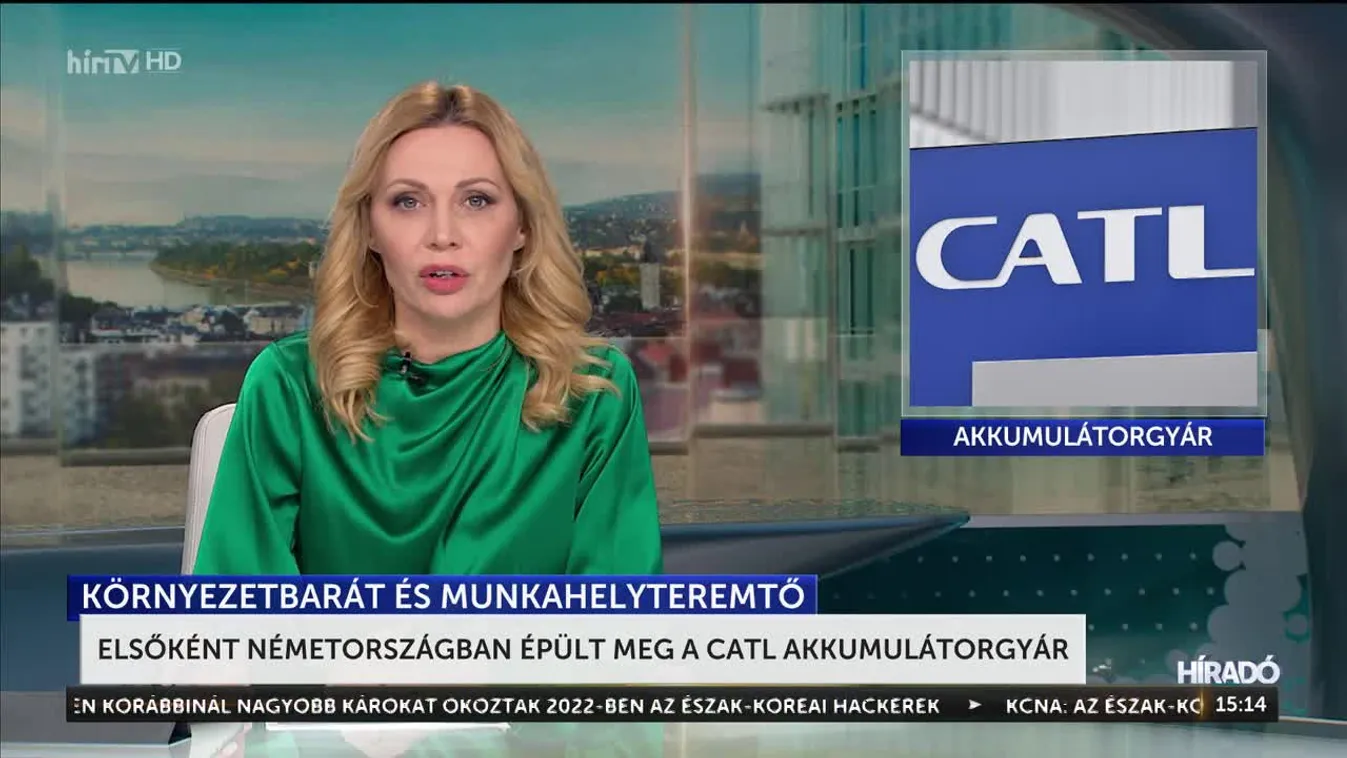 Elsőként Németországban épült meg a CATL akkumulátorgyár