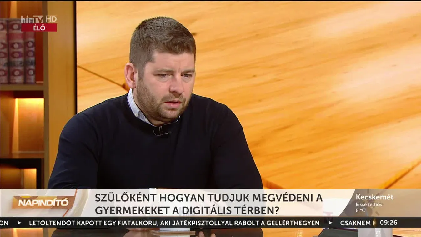 Napindító - Szülőként hogyan tudjuk megvédeni a gyermekeket a digitális térben? (2023-02-13)