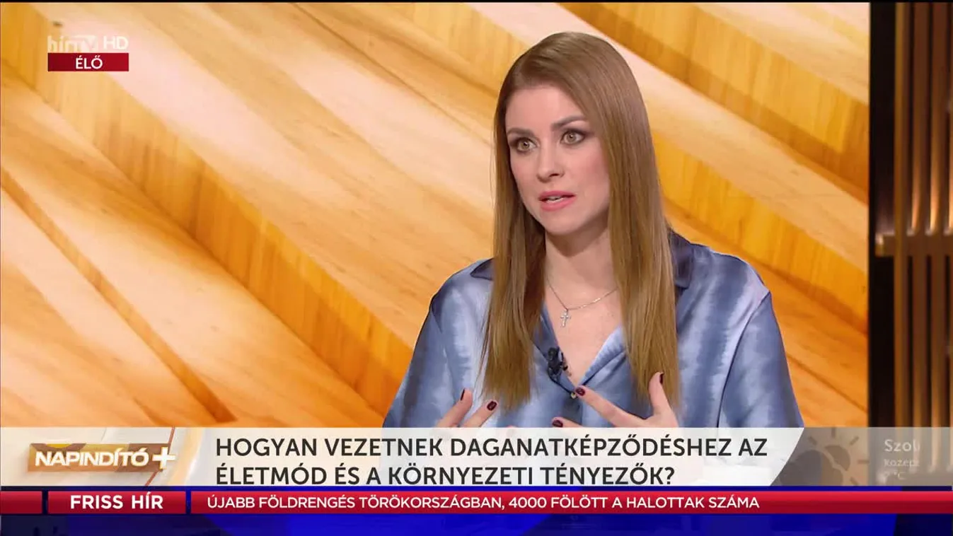 Napindító - Hogyan vezetnek daganatképződéshez az életmód és a környezeti tényezők? (2023-02-07)