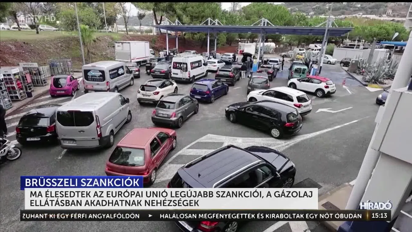 Ma élesedtek az Európai Unió legújabb szankciói, a gázolaj ellátásban akadhatnak nehézségek