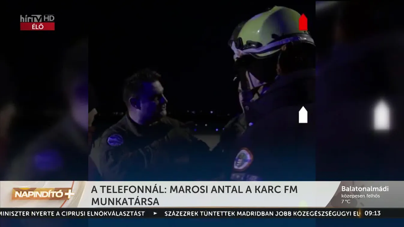 Napindító - A Katolikus Karitász mentőcsapattal segített Törökországban (2023-02-13)