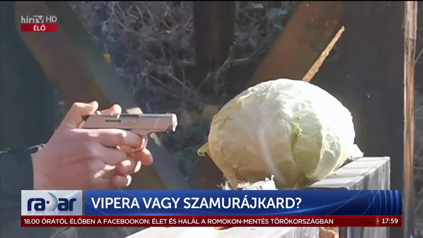 Radar - Vipera vagy szamurájkard?