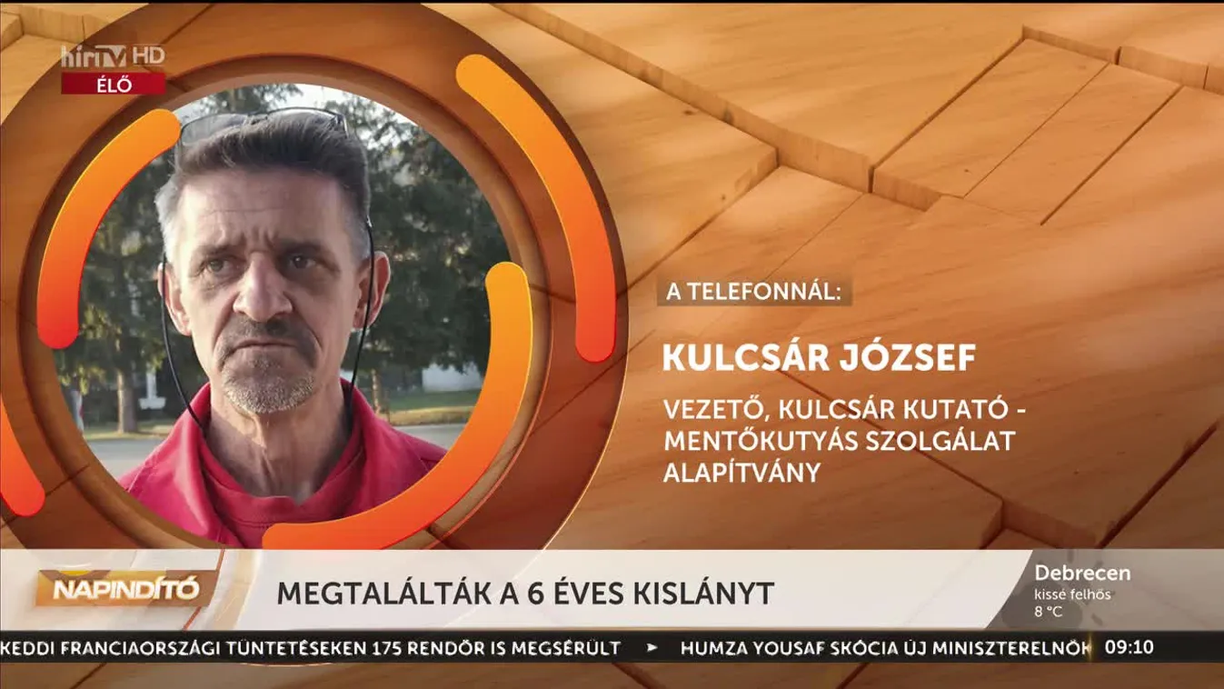 Napindító - Megtalálták a 6 éves kisfiút (2023-03-29)