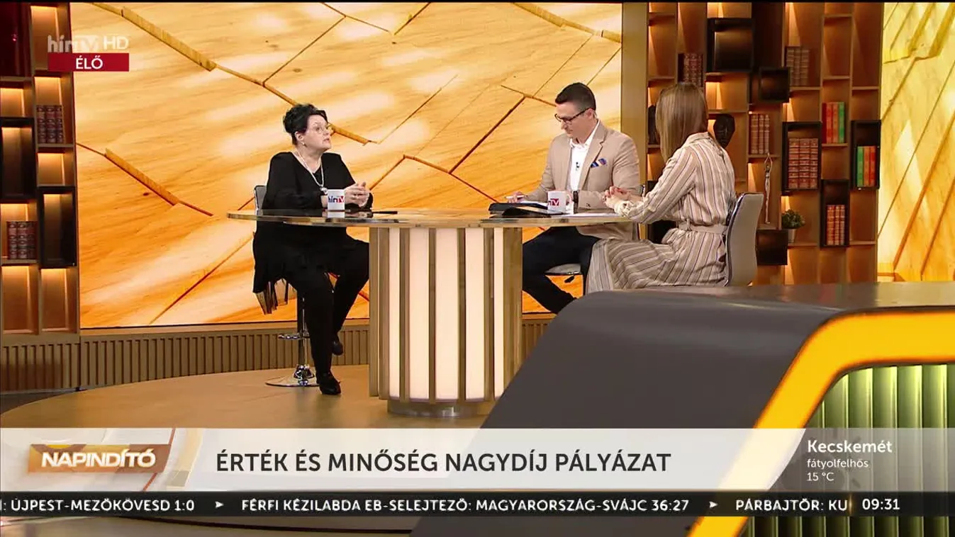 Napindító – Érték és Minőség Nagydíj Pályázat (2023-03-13)