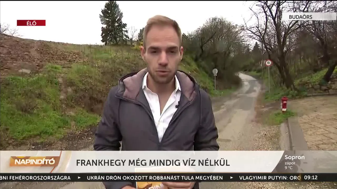 Napindító - Frankhegy még mindig víz nélkül (2023-03-27)